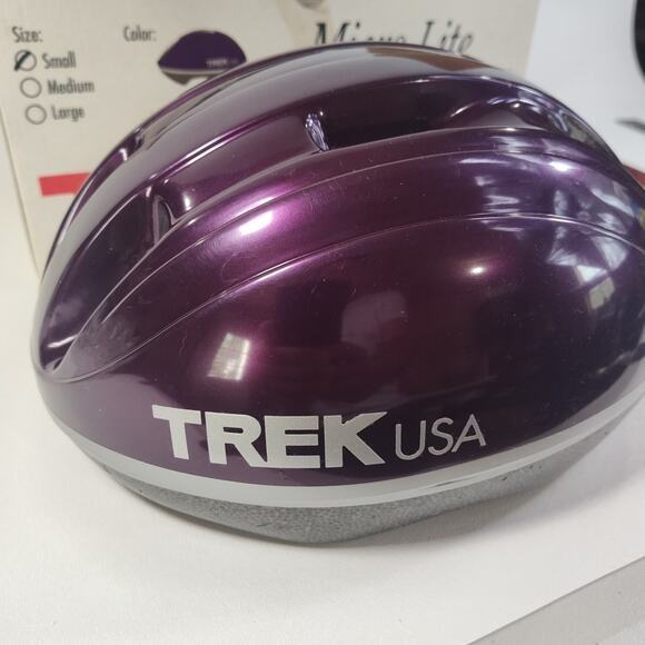 Vintage TREK USA Micro Purple Size Small New In Box - Picture 2 of 8